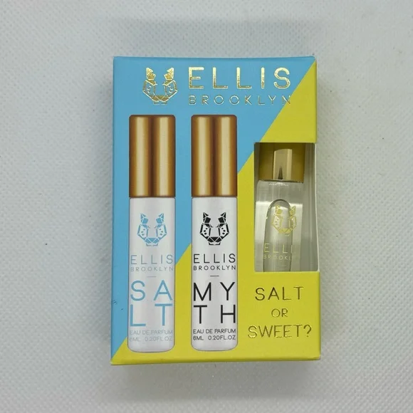 *HP* NEW 3pc Ellis Brooklyn Salt or Sweet Rollerball P Trio Fragrance Travel Set - Picture 6 of 6